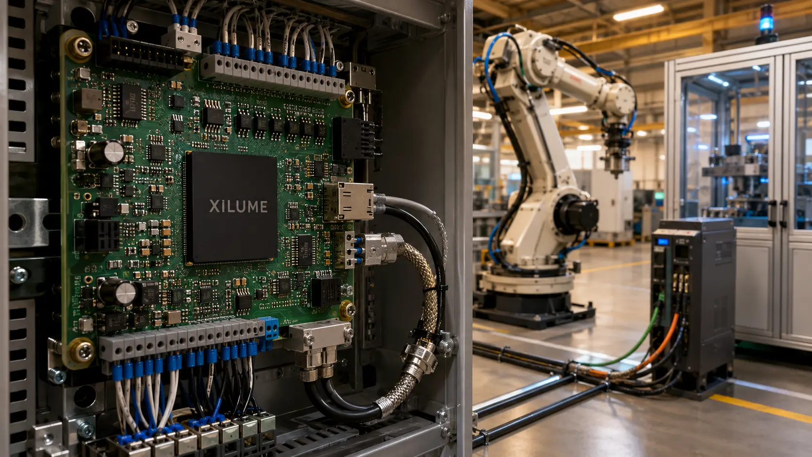 Multi-interface controller in an industrial control system