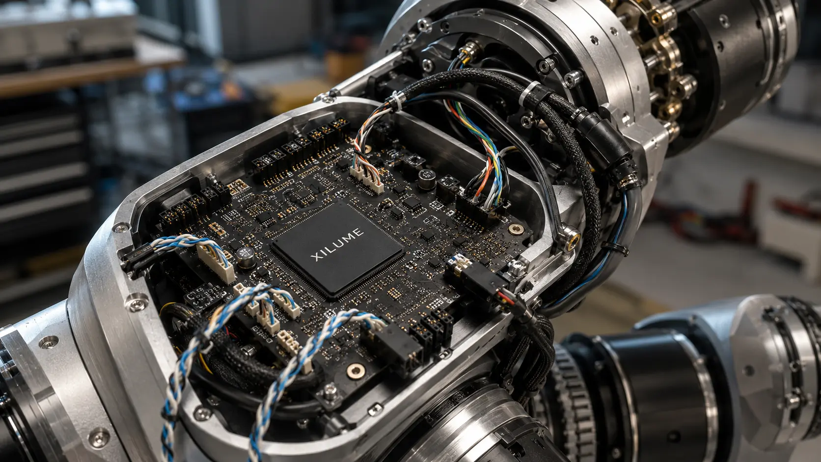 Dual CAN FD controller in a robotic system