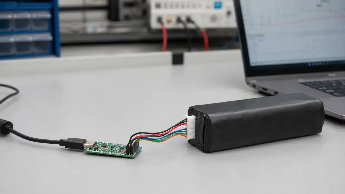 Smart battery data reader and software